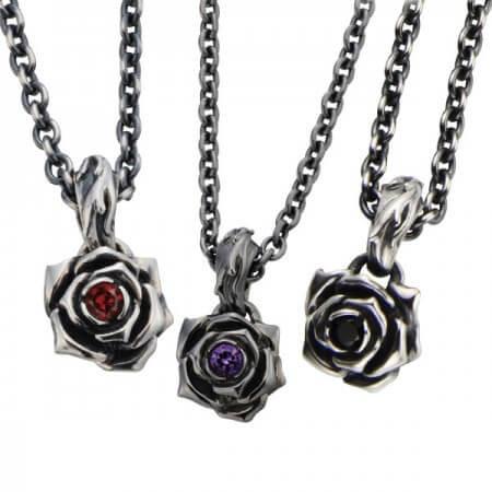 Bizarre/ビザール シークレットローズ 薔薇シルバーペンダント