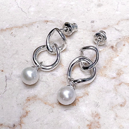 <NEW> Blanche/ブランシュ Entrelacs(アントルラ) Earrings(ペア売りです） BP026