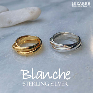 Blanche/ブランシュ Charme (シャルム)3連リング Ring BR010