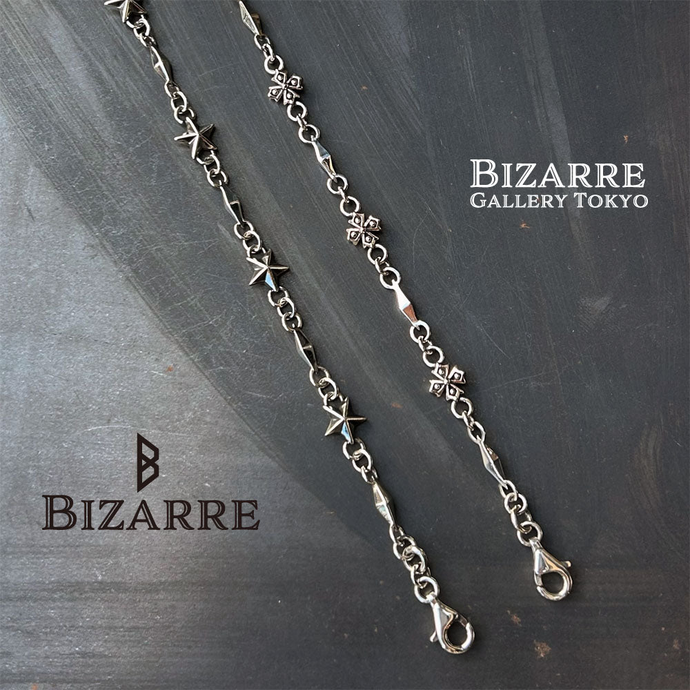 Bizarre/ビザール クロッシング（十字架）シルバーブレスレット SBP078