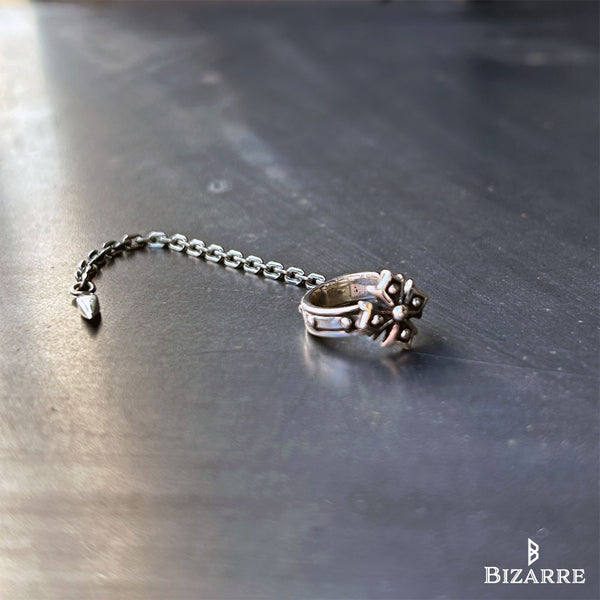 Bizarre/ビザール クロッシングシルバーイヤーカフ SEE005