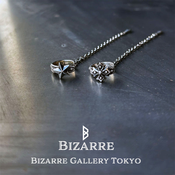 Bizarre/ビザール クロッシングシルバーイヤーカフ SEE005