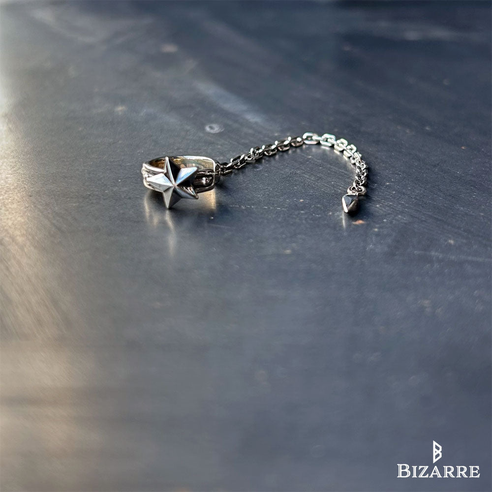 Bizarre/ビザール スターリーシルバーイヤーカフ　 SEE006