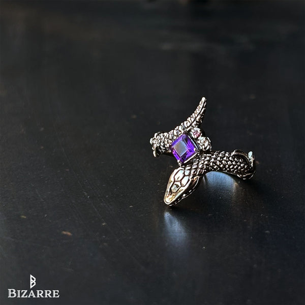 Bizarre/ビザール　Ouroboros Collection Eternal シルバー蛇　ユニセックスリング SRJ117