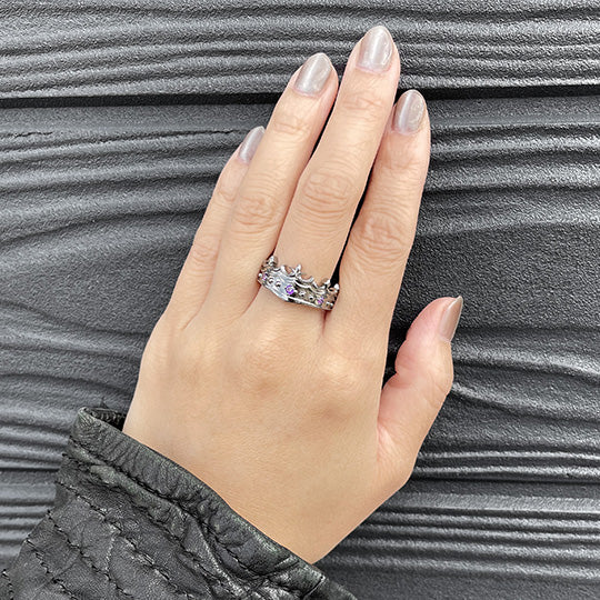 Bizarre/ビザール カテドラルクラウンシルバーリング SRJ142 – Bizarre