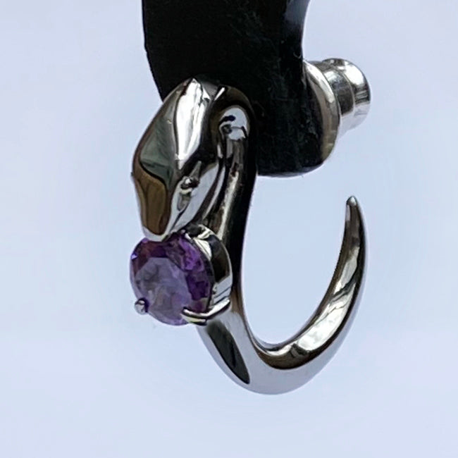 Bizarre/ビザール サーペントバイパー蛇 シルバーピアス Bizarre/ビザール サーペントバイパー蛇 シルバーピアス